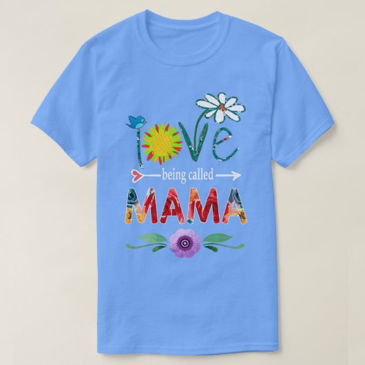 ママママって好き Tシャツ (デザイン正面)