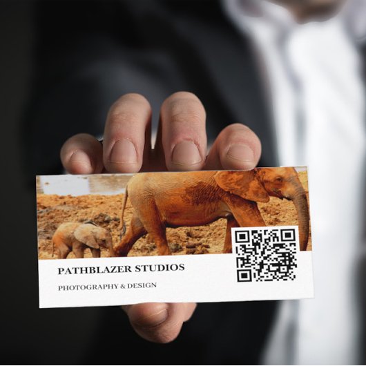 ママママカーフレゾウ |野生生物の写真 | 名刺