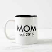 ママママグ |妊娠のお知らせプレゼント ツートーンマグカップ (左)