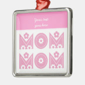 ママママザーズデイカスタムオーナメント メタルオーナメント (左)