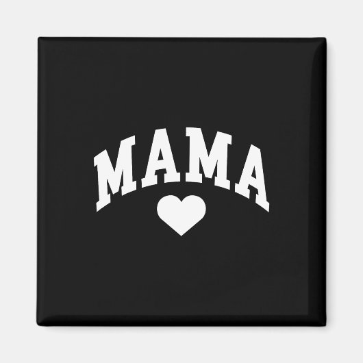 ママママハートママの日 マグネット (正面)