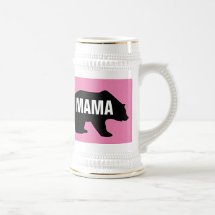 ママママベアグリズリービールスタイン ビールジョッキ