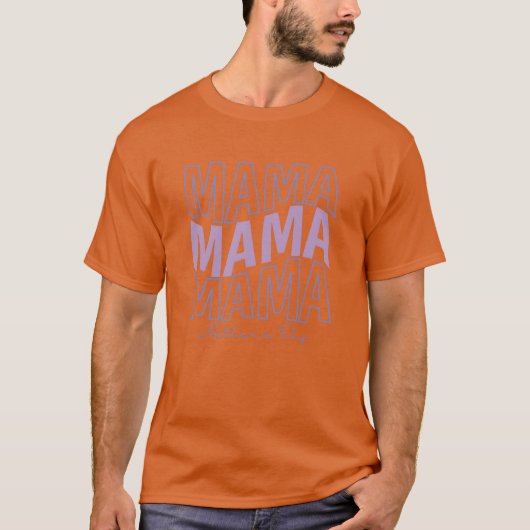 ママママママザーズの日の友達 Tシャツ (正面)