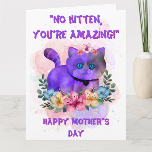 ママママママママザデー カード (正面)