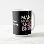 ママママママママブリーおもしろいデザインパーフェクトマザー コーヒーマグカップ (正面右)