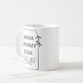 ママママママママママブリュウ コーヒーマグカップ (正面左)