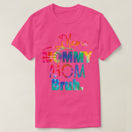 マママママママママママブーおもしろいママLif Tシャツ (デザイン正面)