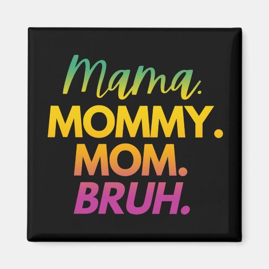 ママママママママママママブリュウ マグネット (正面)