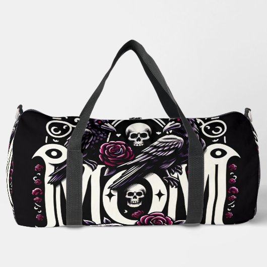ママママラヴェンス&スカル ダッフルバッグ (正面)