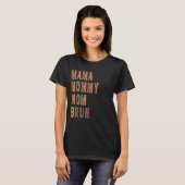 ママママ母ブリュヒョウ母の日1 Tシャツ (正面フル)