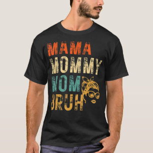 ママママ母ブルママ母性乱雑ママ手紙Pr Tシャツ