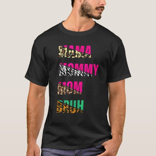マママミママからブルヒョウ・モに移行 Tシャツ (正面)