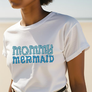 マママーメイド ビーチベビーシャワーTシャツ Tシャツ