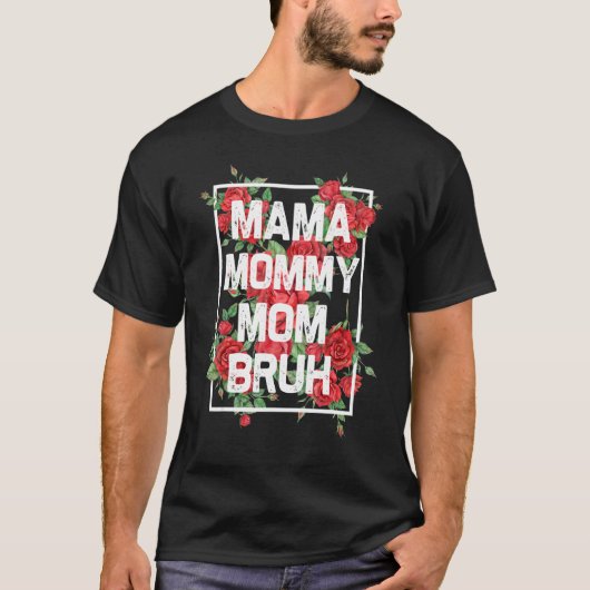 マママ マママブルー Tシャツ (正面)