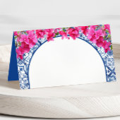 ママミアミメディテランバースデーパーティー食べ物テント プレイスカード