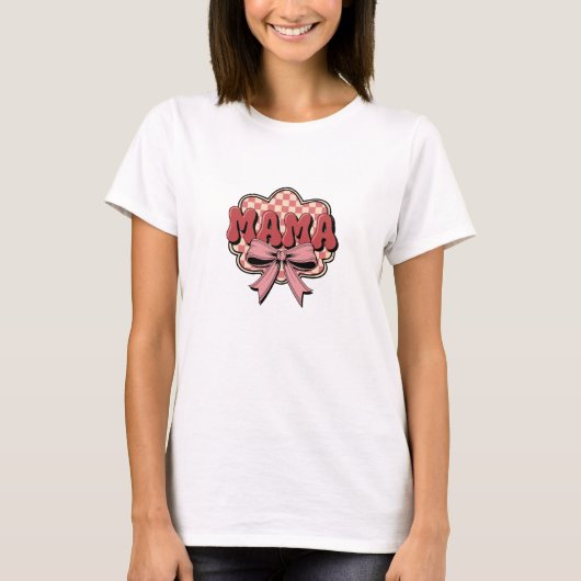 ママミニバレンタイン Tシャツ (正面)