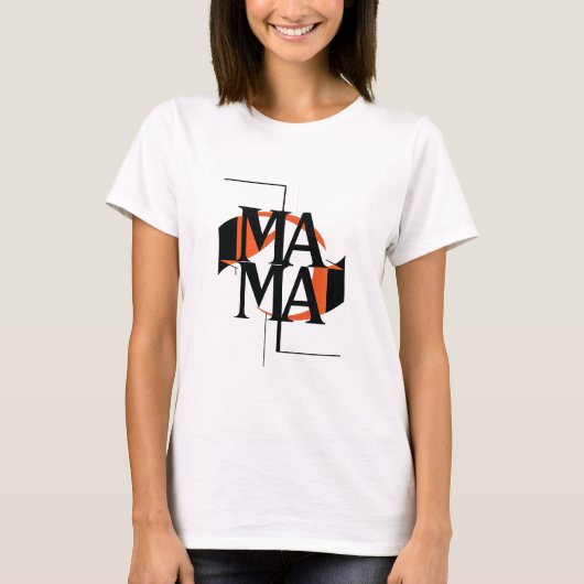 ママミニマル Tシャツ (正面)