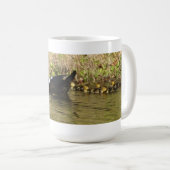 ママムスコヴィとベビーダックスマグ コーヒーマグカップ (正面右)