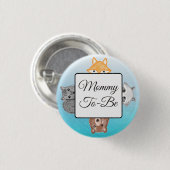 ママムボタンになるキツネウッドランズテーマ 缶バッジ (正面&裏面)