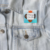 ママムボタンになるキツネウッドランズテーマ 缶バッジ (インサイチュ)