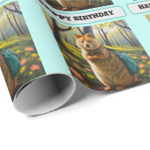 ママメルカット誕生日ショッピング誕生日 ラッピングペーパー (ロールコーナー)