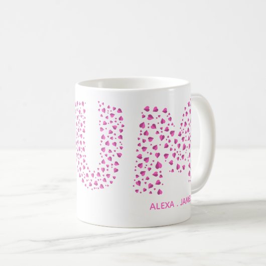 ママモダンの子供たち コーヒーマグカップ (正面右)