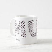 ママモダンの子供たち コーヒーマグカップ (正面左)