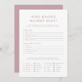 ママモダンゲームを知るROGUEほこりっぽい最高のバラ 招待状