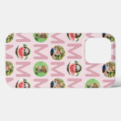 ママモダン写真テンプレート赤面ピンク Case-Mate iPhoneケース (裏面 (横))