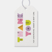 ママモダン赤ちゃんシャワーありがとうギフトラベル ギフトタグ (正面)