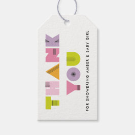 ママモダン赤ちゃんシャワーありがとうギフトラベル ギフトタグ