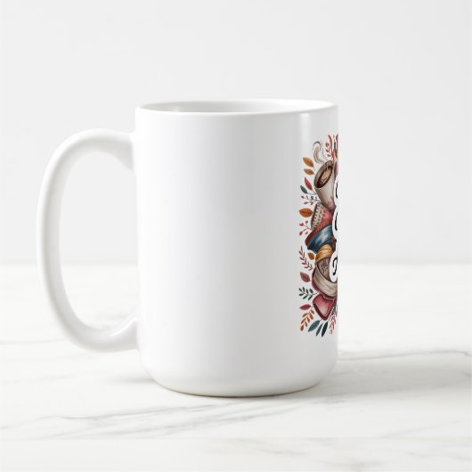 ママモード常時オン コーヒーマグカップ (左)