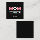 ママモード毎日お母さんの日 スクエア名刺 (正面/裏面)