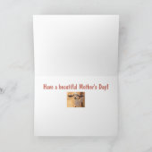 ママヤギ母の日 カード (内部)