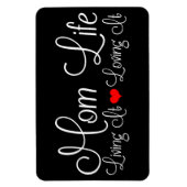 ママライフブラック マグネット (縦)