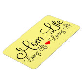 ママライフマザーズデイイエロー マグネット (左側)