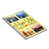 ママライフマザーズデイ黄色い写真 ノートブック (右側)