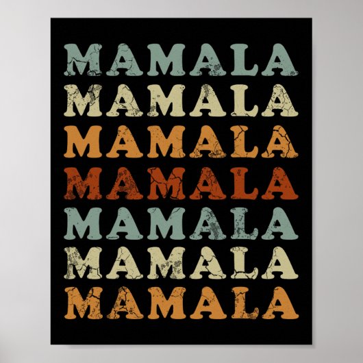 ママラカマラハリス24民主党員 ポスター (正面)
