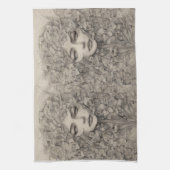 ママラグジュアリーガールズキッチンタオルテンプレート キッチンタオル (縦)