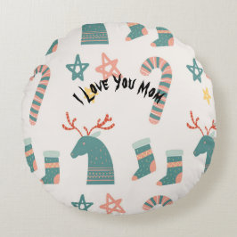 ママラグジュアリーユニークリビングラウンドピローズ ラウンドクッション
