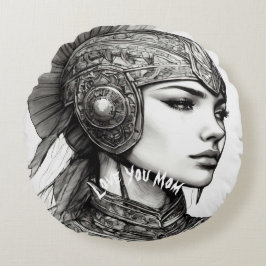 ママラグジュアリーユニークリビングラウンドピローズ ラウンドクッション