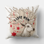 ママラグジュアリーユニークリビング装飾用クッション クッション (裏面)