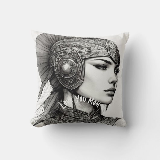 ママラグジュアリーユニークリビング装飾用クッション クッション (正面)