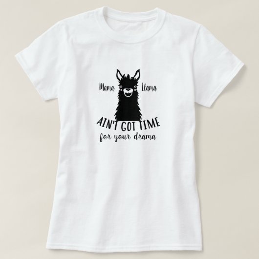 ママラマノドラマTシャツ Tシャツ (デザイン正面)