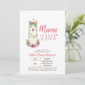 ママラマベビーシャワーフィエスタカッティガールズ 招待状 (スタンド正面)