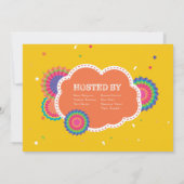 ママラマ ベイビーシャワーの招待状 招待状 (裏面)