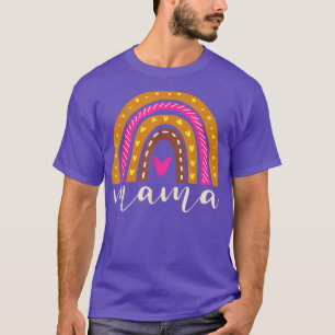 ママレインボーグラフィックおばあちゃんママ母ママ新しいママ母 Tシャツ