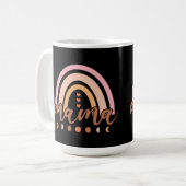 ママレインボー コーヒーマグカップ (正面左)