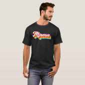 ママレトロヴィンテージマザーズデイ誕生日 Tシャツ (正面フル)