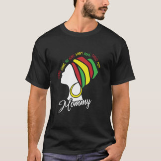 ママレトロヴィンテージ感動的ワードクラウドママM Tシャツ
